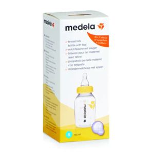 MEDELA  ШИШЕ С БИБЕРОН S 150мл.  200.0598