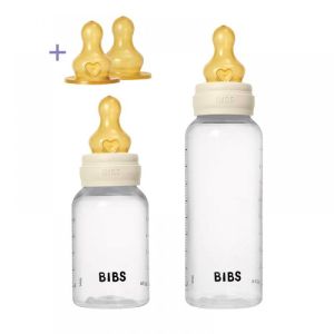 BIBS Сет Grow and Flow 2 бр. Бутилки 150 ml и 270ml Ivory Каучук 5018216