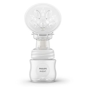 Philips AVENT  Eлектрическа помпа за кърма Essential SCF323/11, с мек силиконов уплътнител с унифициран размер 00A.0614.01