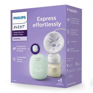 Philips AVENT  Eлектрическа помпа за кърма Essential SCF323/11, с мек силиконов уплътнител с унифициран размер 00A.0614.01