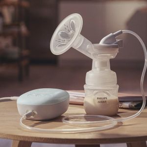 Philips AVENT  Eлектрическа помпа за кърма Essential SCF323/11, с мек силиконов уплътнител с унифициран размер 00A.0614.01