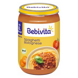 BEBIVITA Бебшко пюре Спагети Болонезе 220 г.  15606