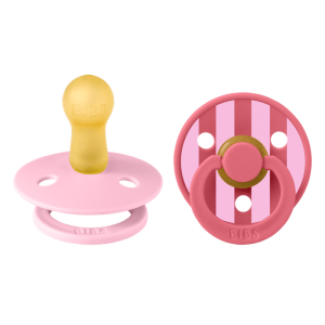  BIBS Биберони  Studio COLOUR Block, Baby Pink Coral Mix, /КОРАЛ,РОЗОВ/2 бр. 0-6 мес.11022101