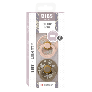 BIBS Биберони  Liberty COLOUR Capel - Blush Mix, 2 бр.6-18 мес./12010101/