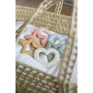  BIBS Бебешка Гризалка Звездичка /3000250-зелена,3000216-бежова/