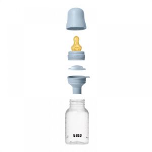 BIBS Бебешка Бутилка Baby Blue 150мл Бавен Поток Каучук/5016231/