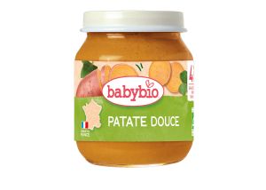 BABYBIO БИО  бебешко зеленчуково пюре Сладък картоф 4+мес.130 гр.