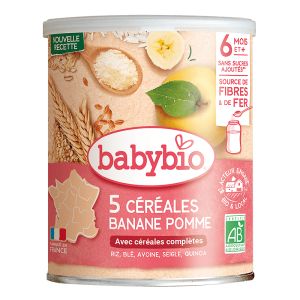 BABYBIO БИОБЕЗМЛЕЧНА  Инст. каша Киноа и Плодове 6+ мес. 220 гр.