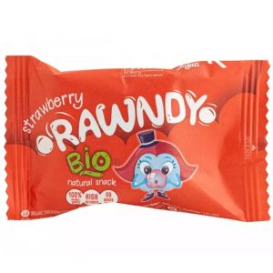 RAWNDY  Био  десерт кръгъл ягода и ябълка 26гр.