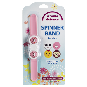 AROMA DEFENCE  Спинър гривна против насекоми за деца