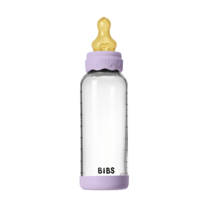 BIBS Бебешка Стъклена Бутилка Boheme Violet Sky 240 мл. Среден Поток Каучук/50202291/