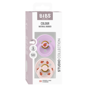 BIBS Биберони Studio COLOUR Ladybug/Violet Sky, 6-18 месеца/12025103/