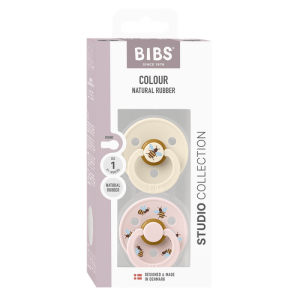 BIBS Биберони Studio COLOUR Bumblebee/Ivory, 0-6 месеца/11024103/