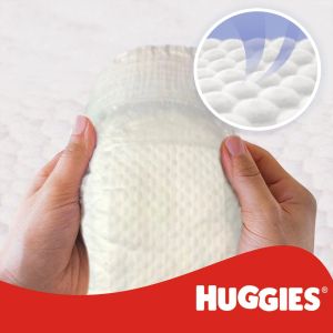 HUGGIES Little Movers- Бебешки еднократни пелени,Размер  5 (11-25 кг),58 бр./пак.