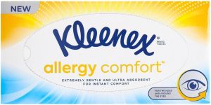 KLEENEX ALERGY COMFORT Кутия сухи трипластови кърпи 56 бр./кут.