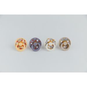 BIBS Биберони Liberty COLOUR Strawberries and Cream Pale Butter, 6-18 месеца/12019101/