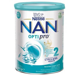 NESTLE  NAN 2 OPTIPRO Преходно мляко 6+ мес. 800 г