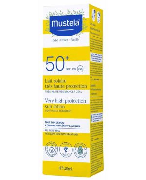 MUSTELA  Слънцезащитен лосион за лице SPF50+ х40 мл  6768