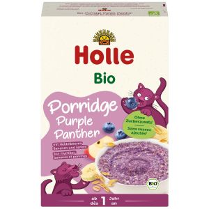 HOLLE БИО Инстантна каша овес с банан, ябълка и боровинка 12+мес.200гр