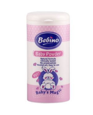 BEBINO Бебешка пудра синя/розова 50 гр.