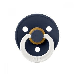  BIBS COLOUR Petrol GLOW/Deep Space GLOW, 2 бр. Биберони 0-6 месеца/110455/