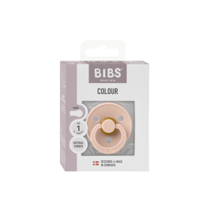  BIBS COLOUR Blush,1бр. Биберон 0-6 1бр.  месеца /1001000244/