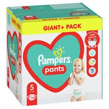 Pampers Active baby -Еднократни гащички , Размер  5 (12-17),96 бр. /КАШОН