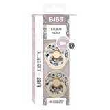 BIBS Liberty COLOUR Bobo Ivory, 2 бр. Биберони 6-18 месеца/ 12020101/