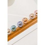 BIBS Liberty COLOUR June Blossom Blush, 2 бр. Биберони 6-18 месеца/ 12021101/