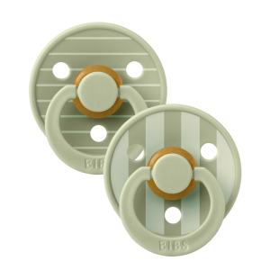 BIBS Studio COLOUR Pin, Sage Mix, 2 бр. Биберон 6-18 месеца/12015102/